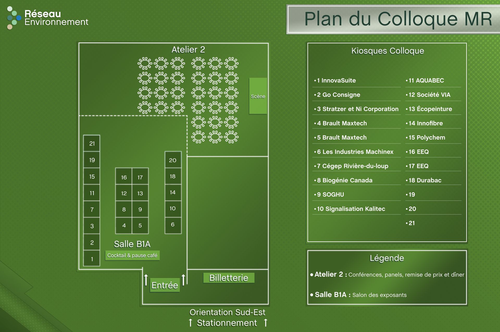 Plan du colloque GMR 2025